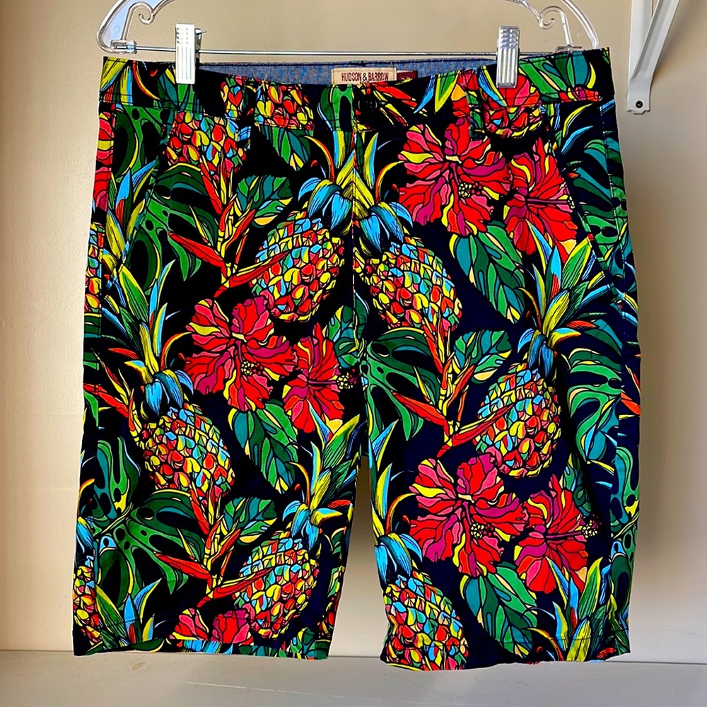 Hudson and barrow NYC Hawaiian shorts